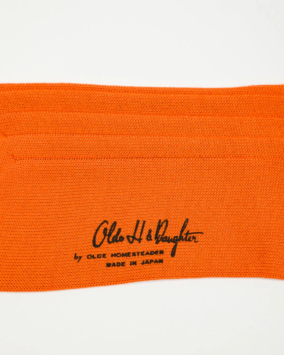 Silk Rib Socks - Sun sold by Standard and Strange product image thumbnail 4