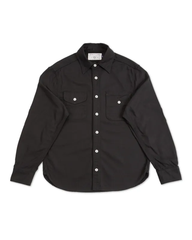 Lambert Shirt - Obsidian sold by Standard and Strange