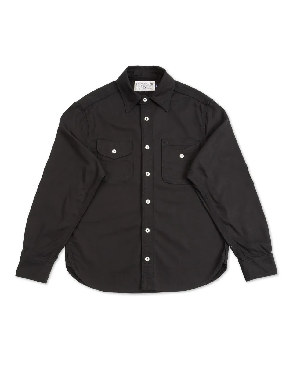 Lambert Shirt - Obsidian sold by Standard and Strange