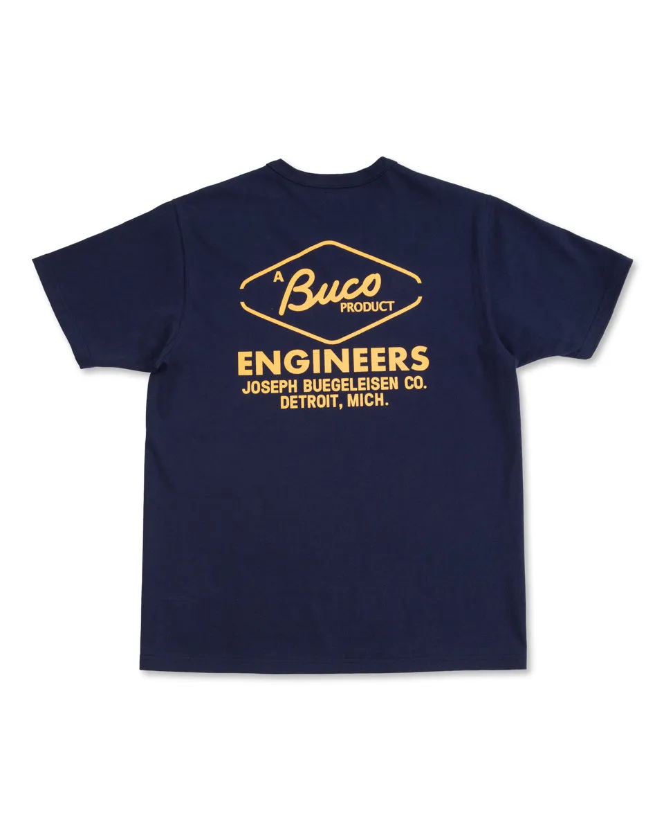 Buco Tee / Engineers - Navy sold by Standard and Strange product image thumbnail 2