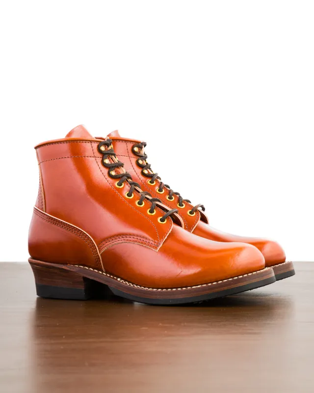 Steel Gang Boots - Camel Shinki Horsebutt sold by Standard and Strange