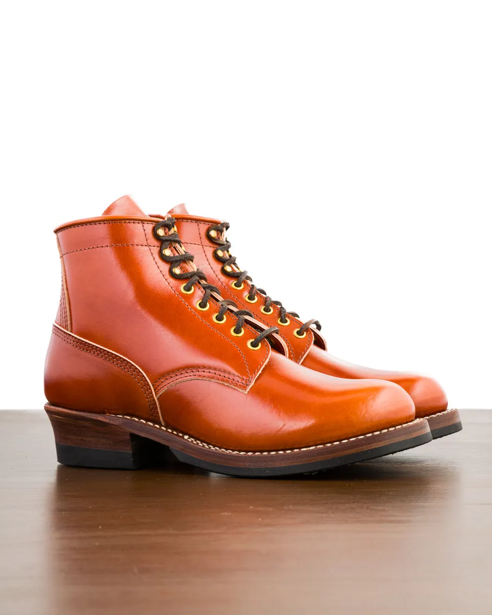 Steel Gang Boots - Camel Shinki Horsebutt sold by Standard and Strange