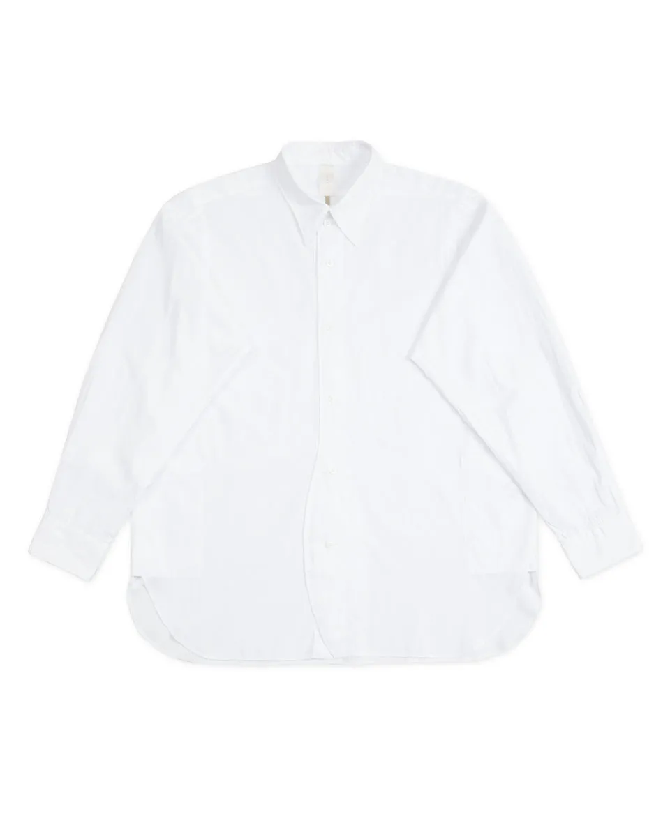 Inside Pockets Shirt - White Broad sold by Standard and Strange