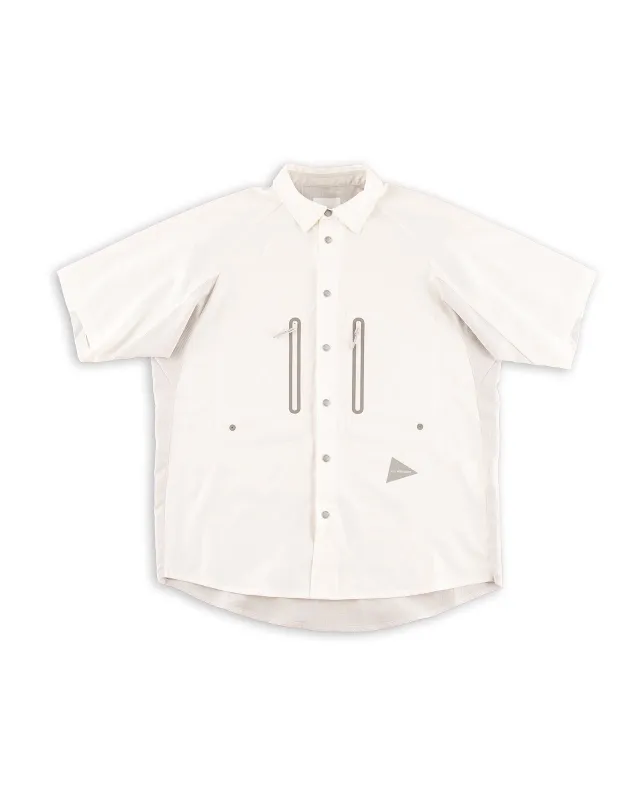 Tech S/S Shirt - Off White sold by Standard and Strange