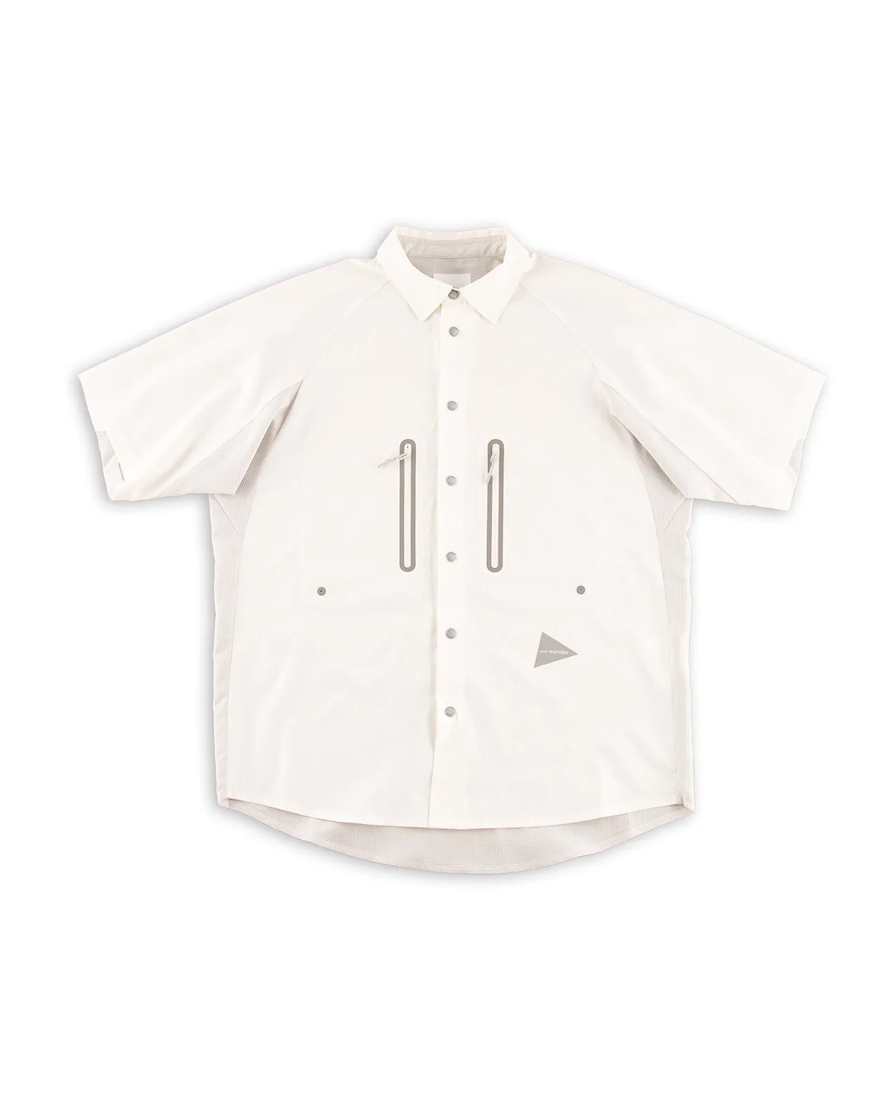 Tech S/S Shirt - Off White sold by Standard and Strange