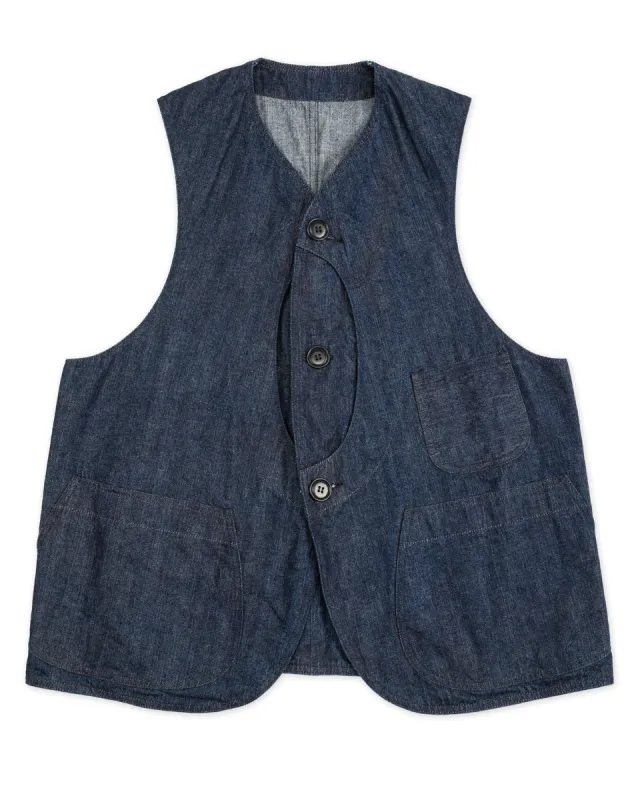 1906 Sleeveless Outing Coat - Amoskeag Gold Medal Denim sold by Standard and Strange