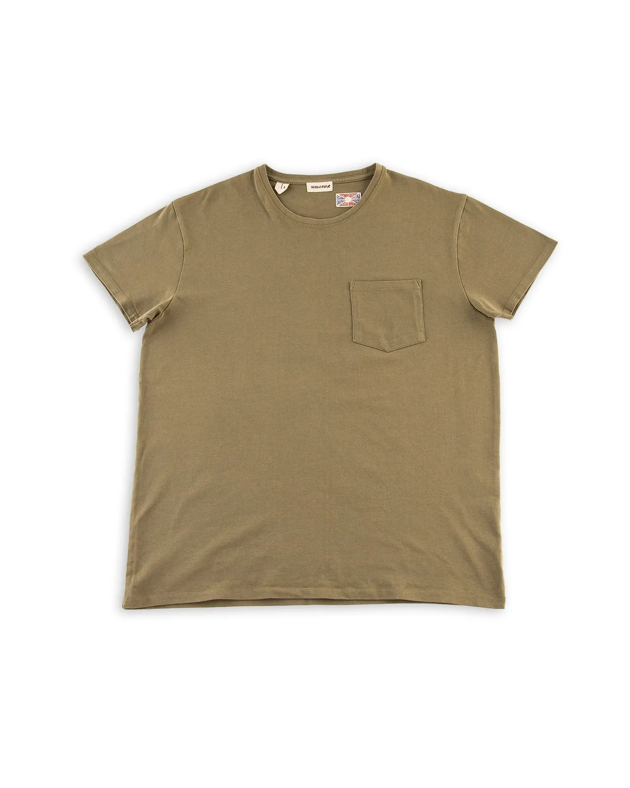 Wilson Pocket Tee - Sicilian Green sold by Standard and Strange