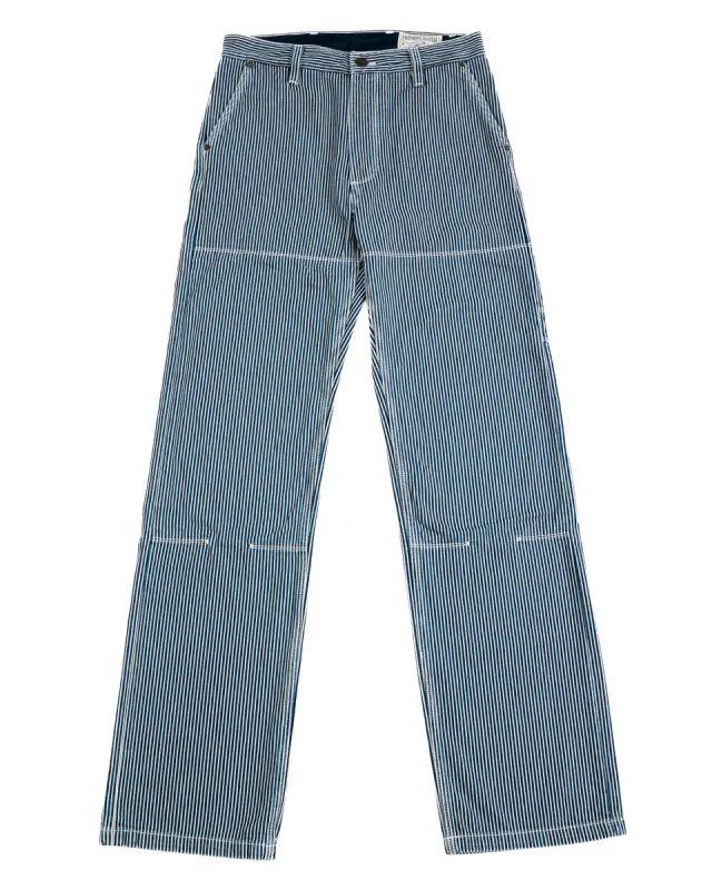 Ortega Pant - Indigo Stripe sold by Standard and Strange