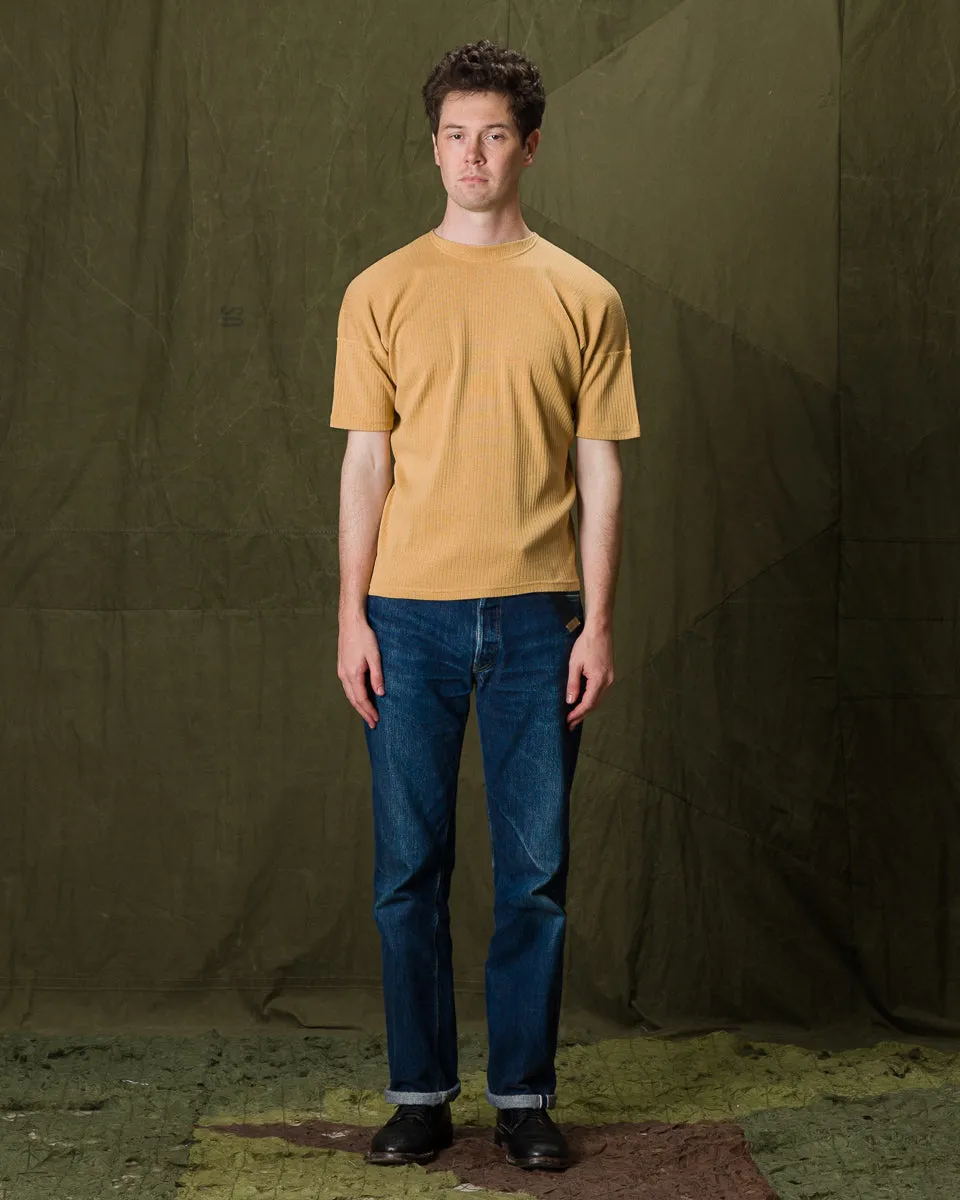 Extra Cotton Rib Crewneck S/S - Golden Yellow sold by Standard and Strange product image thumbnail 4
