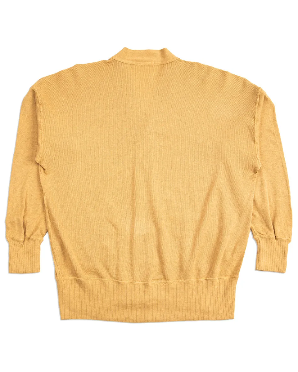 Extra Cotton Jersey Cardigan - Golden Yellow sold by Standard and Strange product image thumbnail 2
