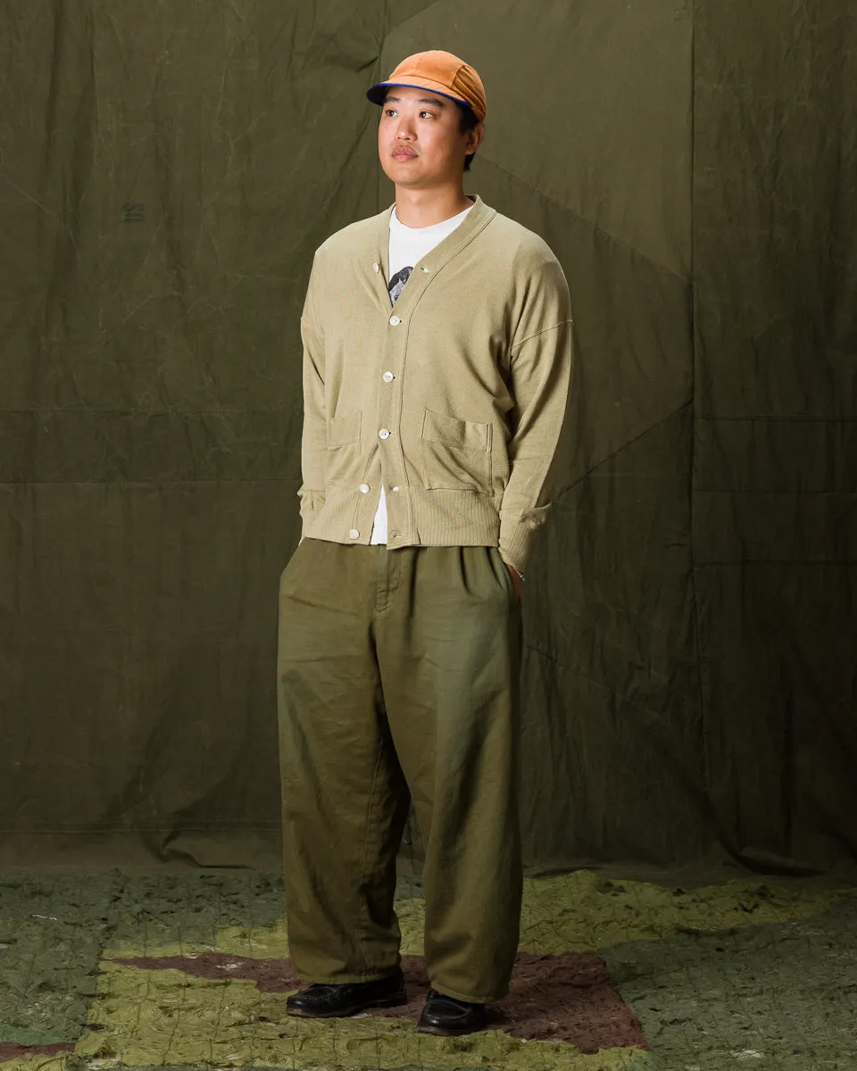 Extra Cotton Jersey Cardigan - Olive sold by Standard and Strange product image thumbnail 4