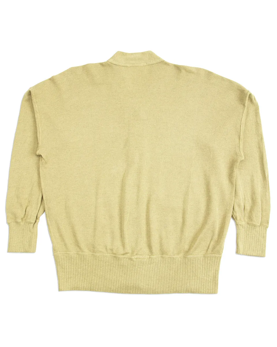 Extra Cotton Jersey Cardigan - Olive sold by Standard and Strange product image thumbnail 2