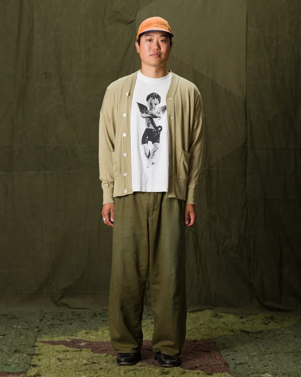 Extra Cotton Jersey Cardigan - Olive sold by Standard and Strange product image thumbnail 3