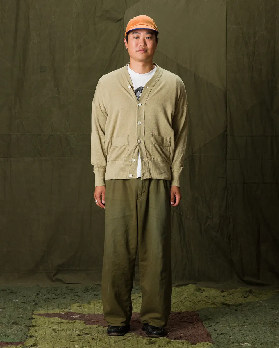 Extra Cotton Jersey Cardigan - Olive sold by Standard and Strange product image thumbnail 5