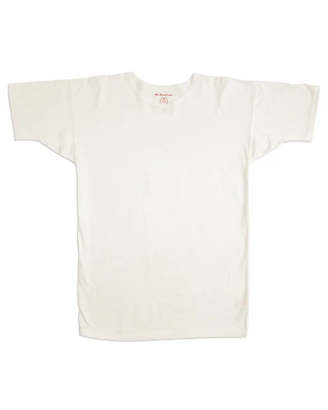 Rustic Jersey Crewneck S/S - Off White sold by Standard and Strange