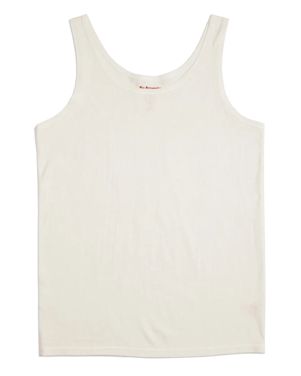 Rustic Jersey Athletic Shirt - Off White sold by Standard and Strange