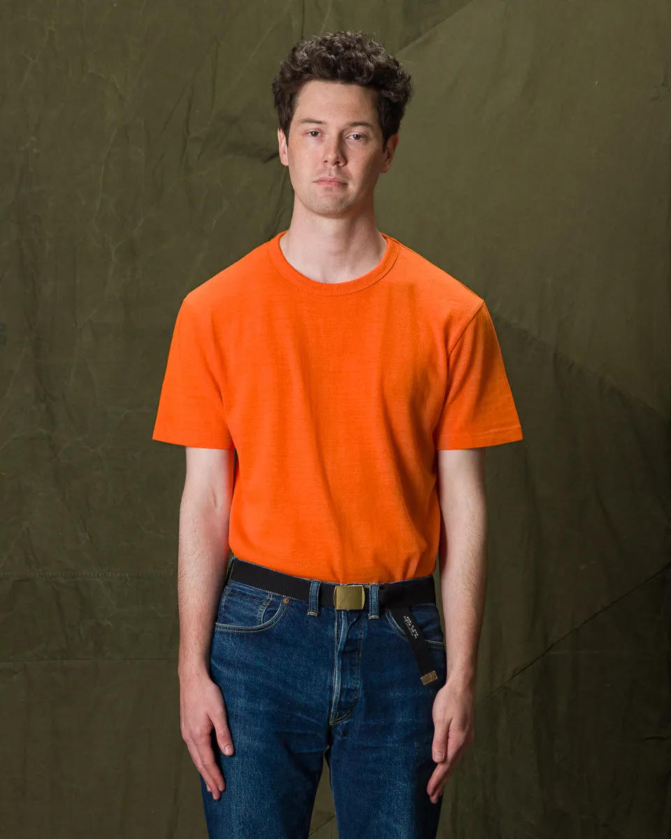 Wakayama Special Loopwheel Tee - Satsuma Orange sold by Standard and Strange product image thumbnail 5