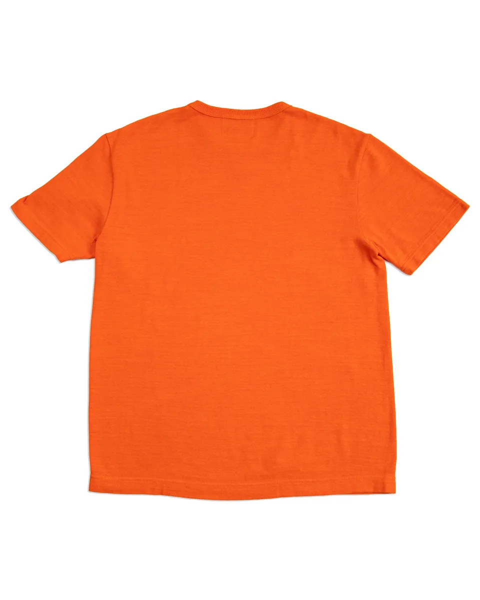 Wakayama Special Loopwheel Tee - Satsuma Orange sold by Standard and Strange product image thumbnail 2