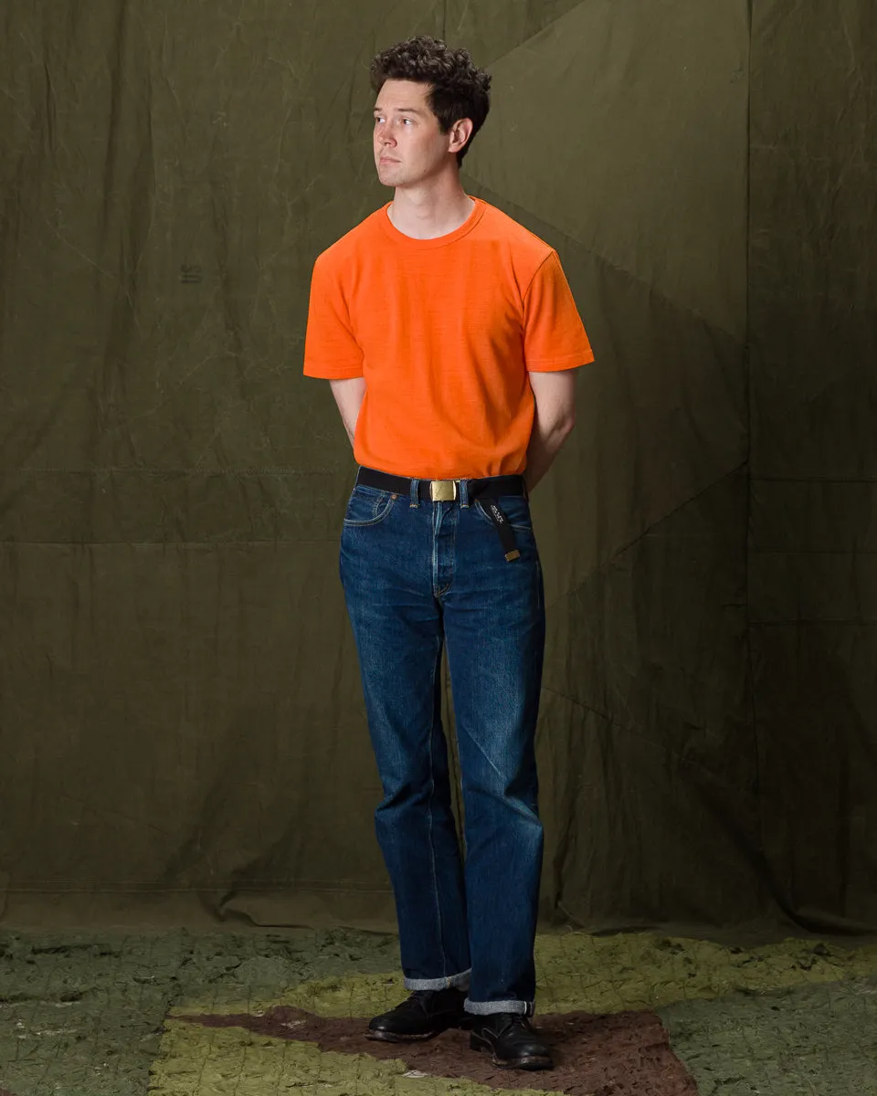 Wakayama Special Loopwheel Tee - Satsuma Orange sold by Standard and Strange product image thumbnail 4