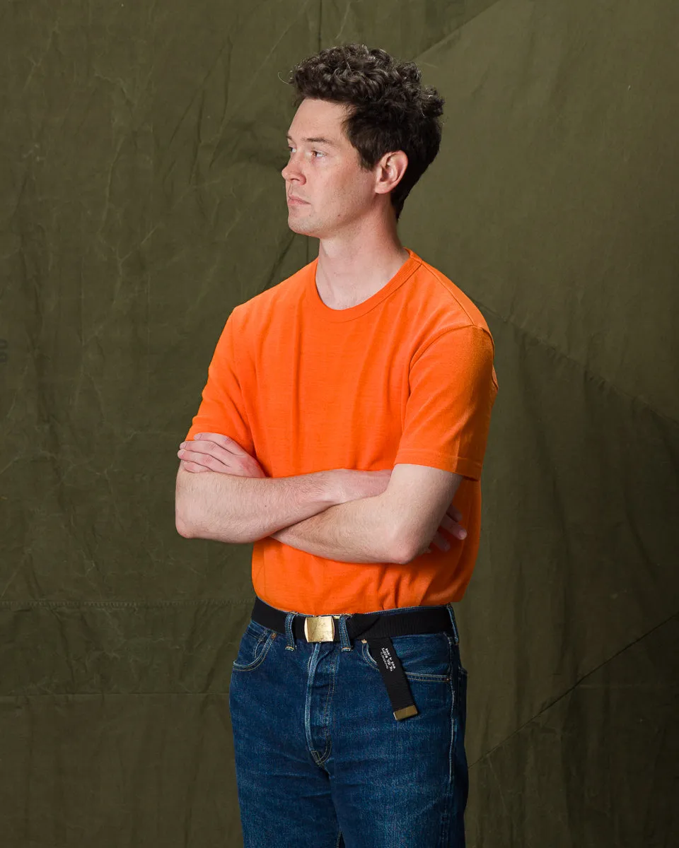Wakayama Special Loopwheel Tee - Satsuma Orange sold by Standard and Strange product image thumbnail 3
