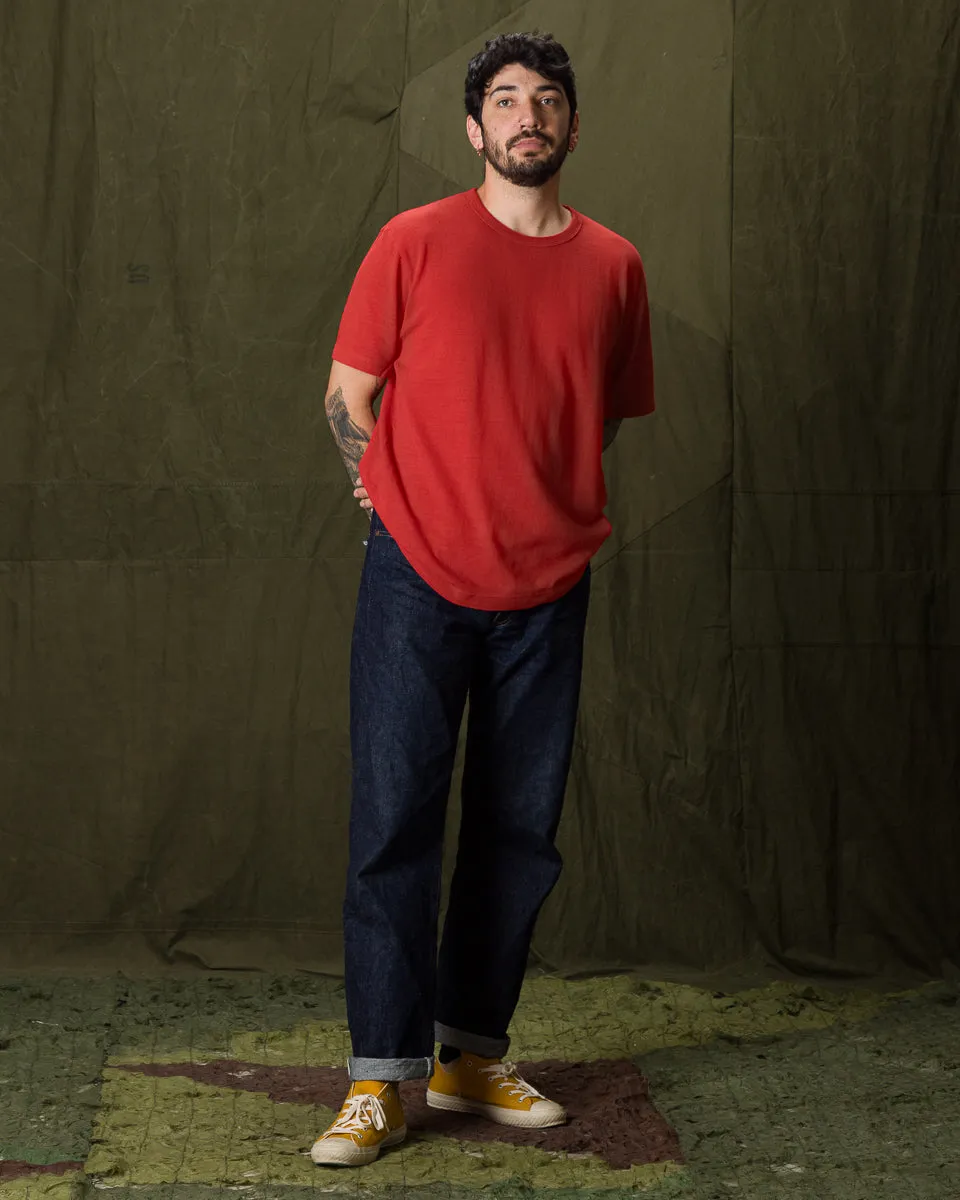 Wakayama Special Loopwheel Tee - Tomato Red sold by Standard and Strange product image thumbnail 4