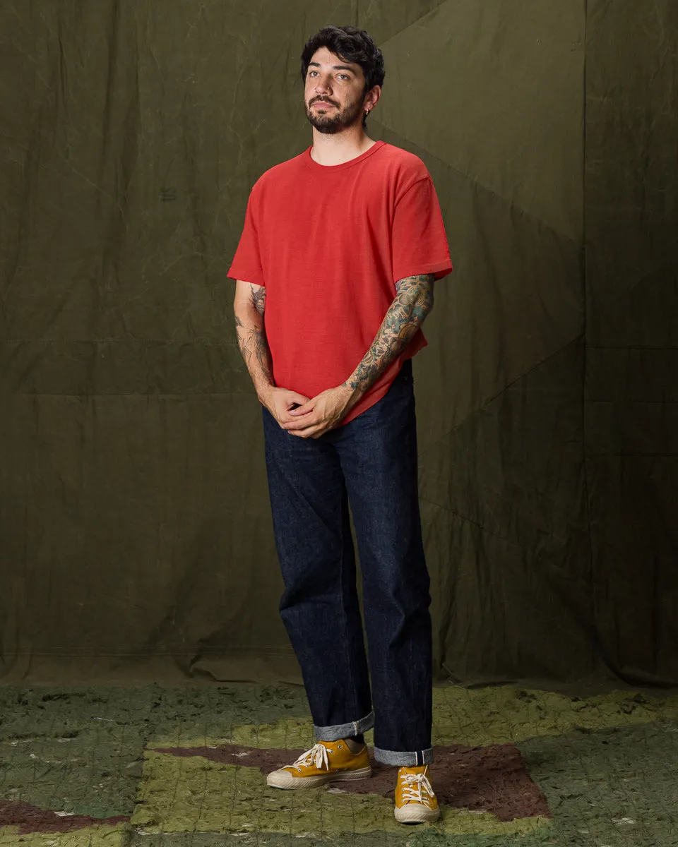 Wakayama Special Loopwheel Tee - Tomato Red sold by Standard and Strange product image thumbnail 3