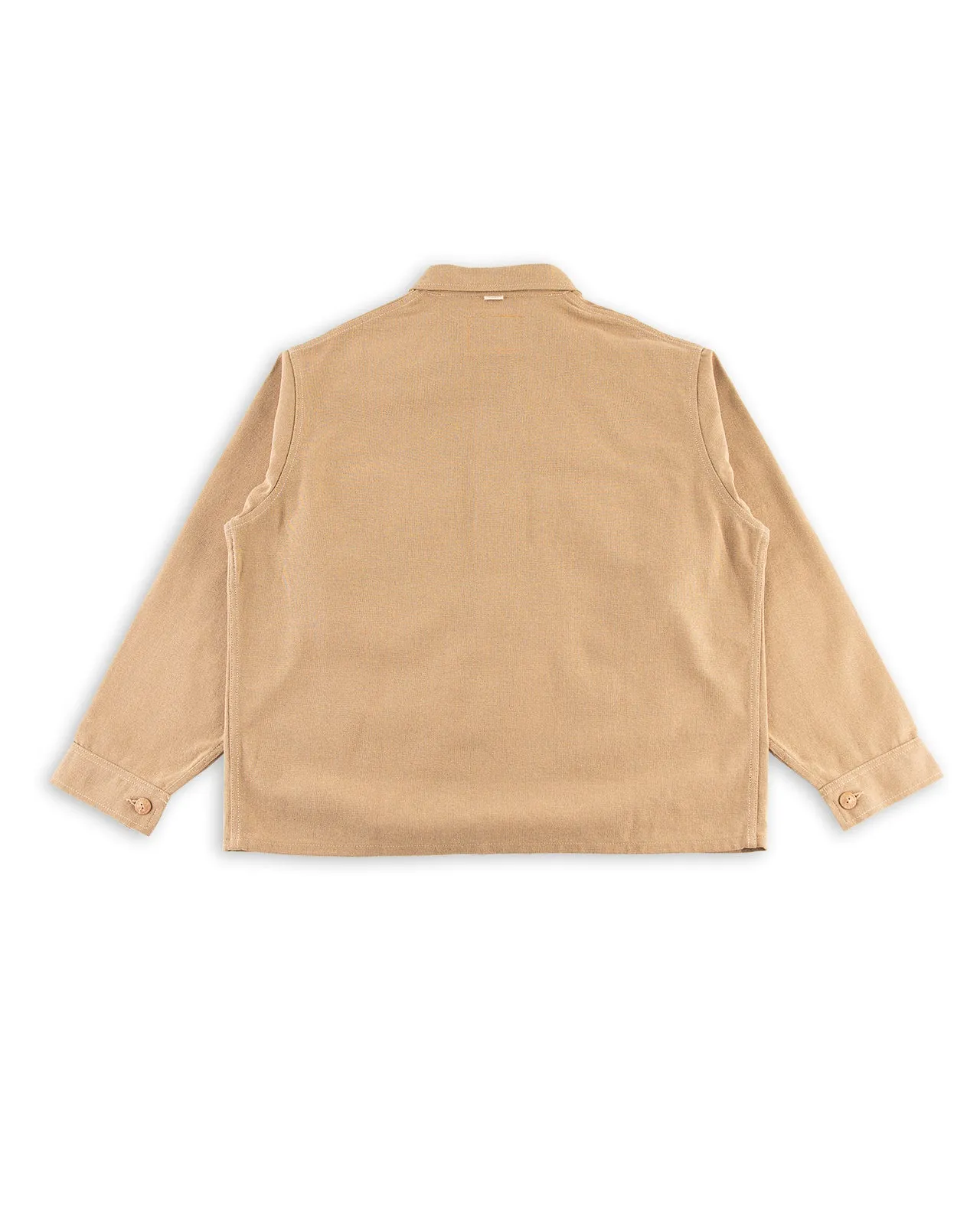 CPO Shirt - Beige Hopsack sold by Standard and Strange product image thumbnail 2