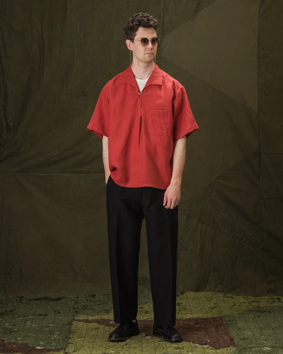 Capri Short Sleeve Shirt - Raspberry sold by Standard and Strange product image thumbnail 3
