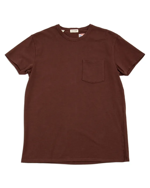 Wilson Pocket Tee - Crimson Dusk sold by Standard and Strange