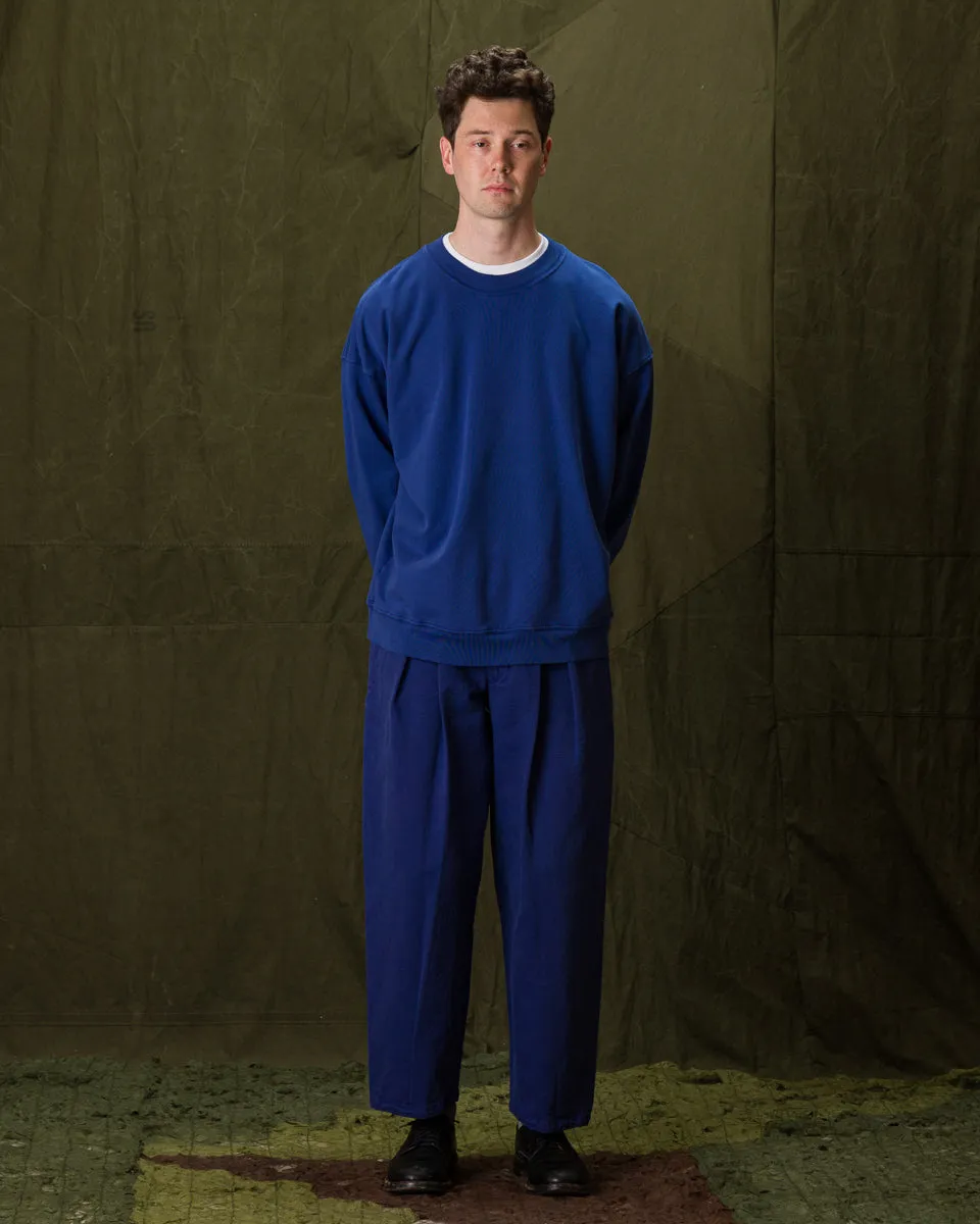 French Terry Cropped Sweat Shirt - Navy sold by Standard and Strange product image thumbnail 4
