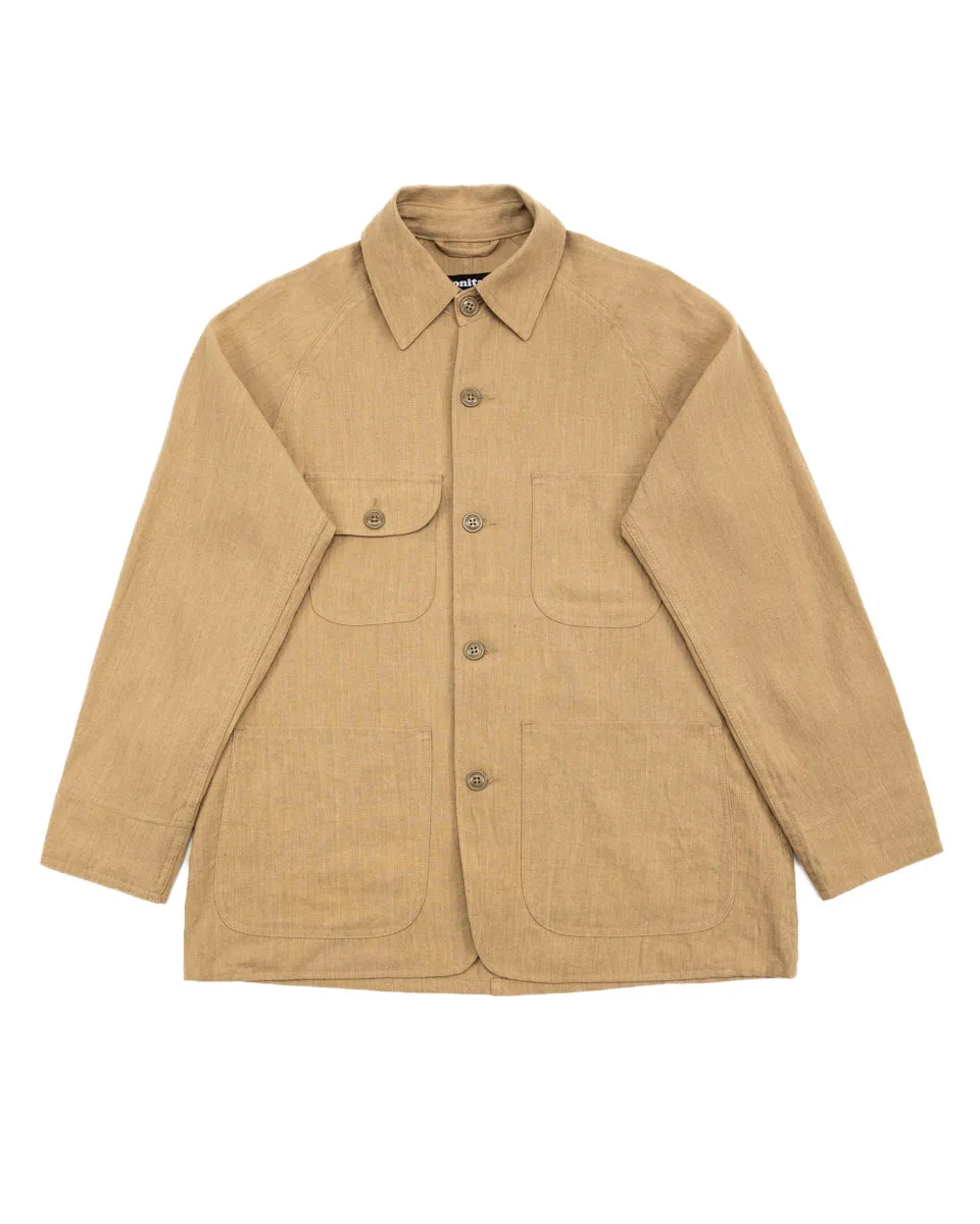 Coverall - 230G Linen Khaki sold by Standard and Strange
