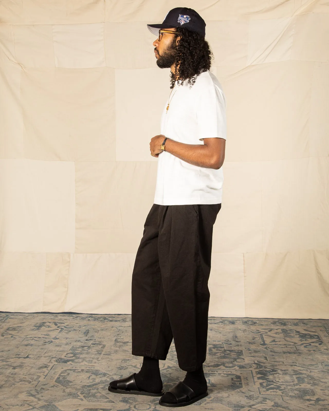 Ekusy Pants - Cotton Twill Black sold by Standard and Strange product image thumbnail 4