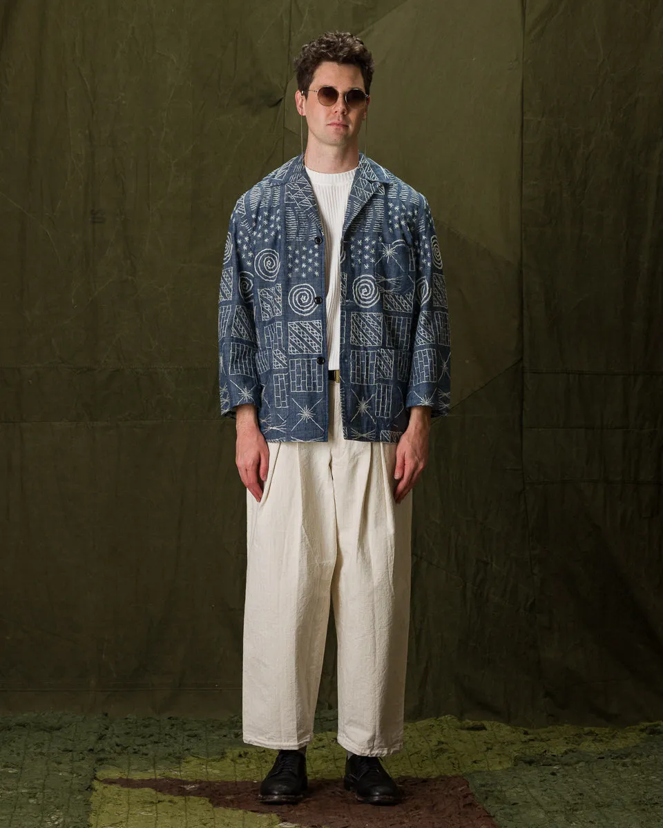 Italian Jail Jacket - Squared Chambray sold by Standard and Strange product image thumbnail 5