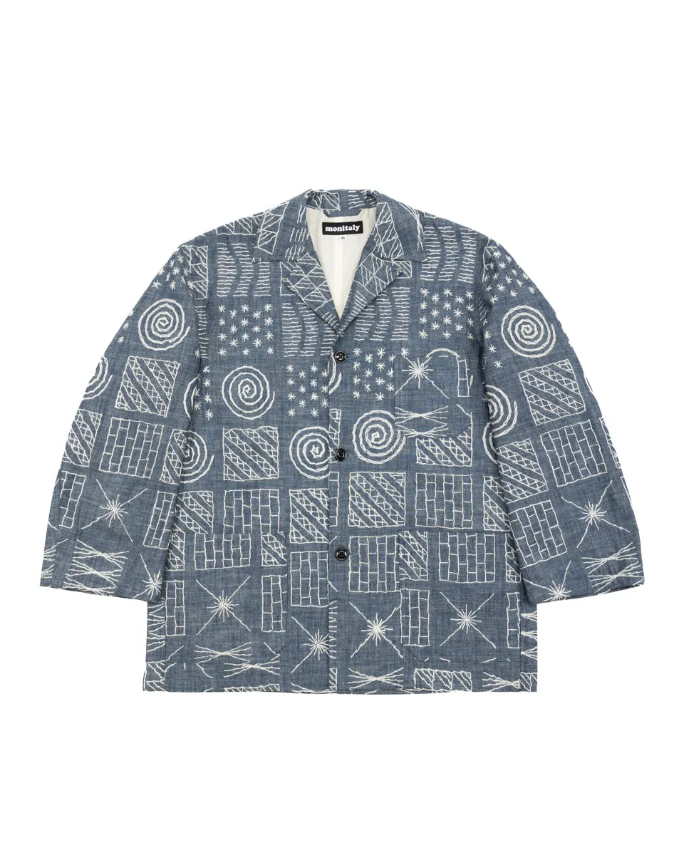 Italian Jail Jacket - Squared Chambray sold by Standard and Strange