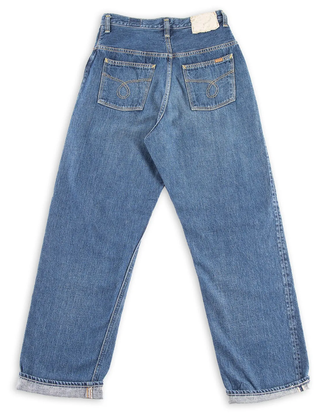 Jasmin High Waist Original Selvedge Denim Pants - Denim Used sold by Standard and Strange product image thumbnail 2