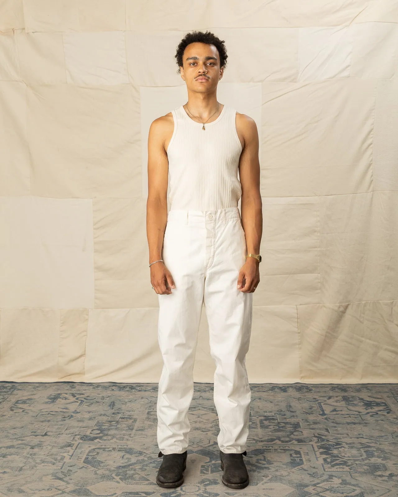 French Work Pants - Ecru sold by Standard and Strange product image thumbnail 3