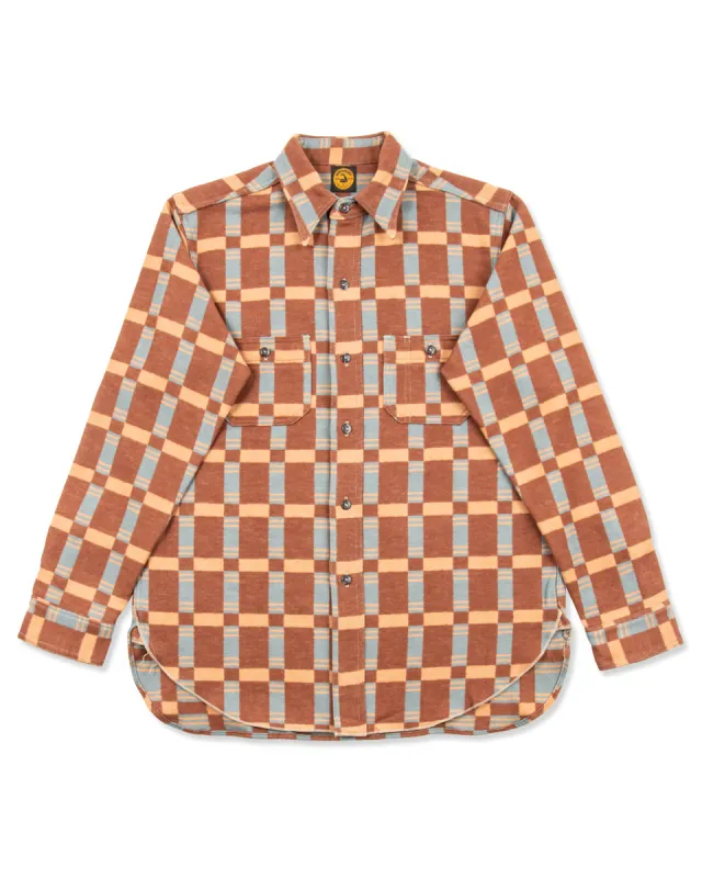 The Heater Shirt - Brown sold by Standard and Strange