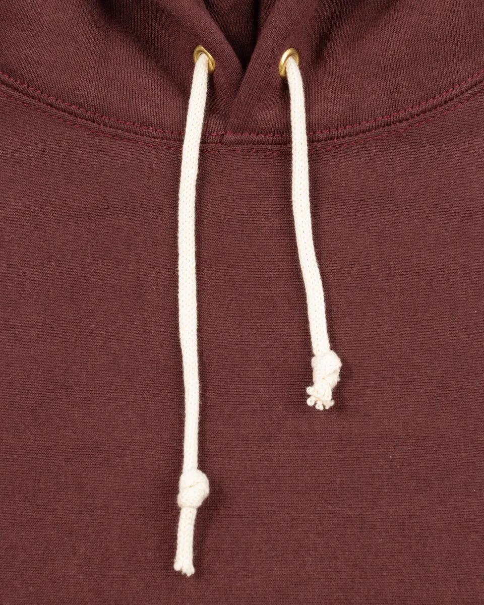 Lot 484 Reverse Weave Loopwheel Pullover Hoodie - Bordeaux sold by Standard and Strange product image thumbnail 5