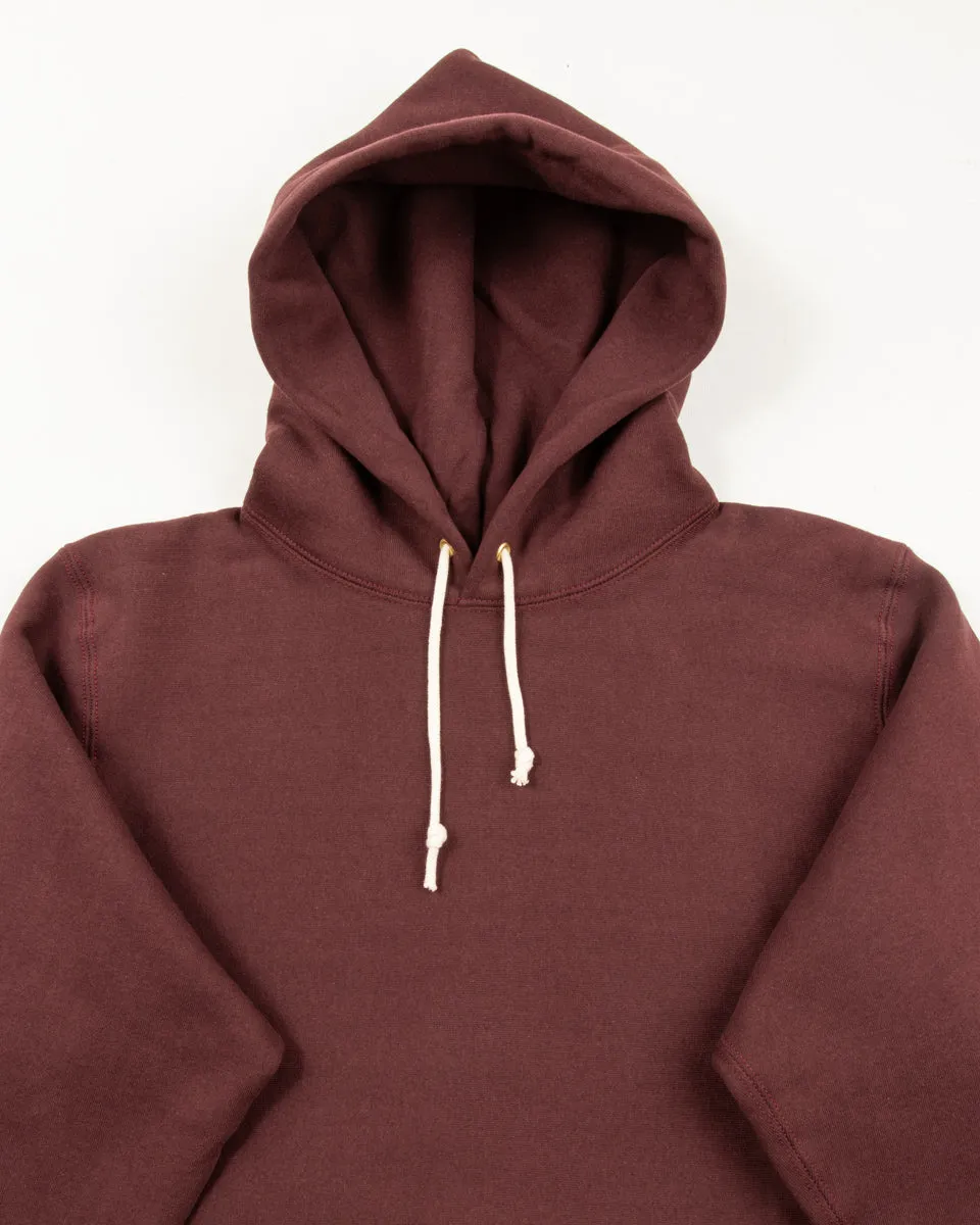 Lot 484 Reverse Weave Loopwheel Pullover Hoodie - Bordeaux sold by Standard and Strange product image thumbnail 3