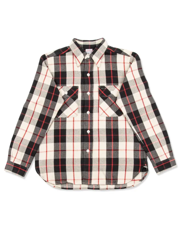 Flannel Shirt (B) - Black O/W sold by Standard and Strange