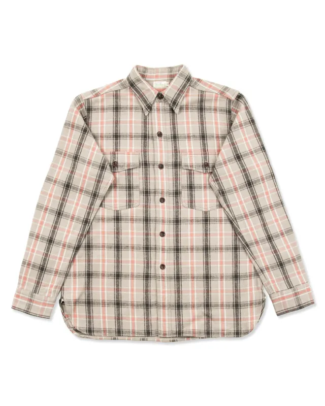 Flannel Shirt with Chinstrap - Grey O/W sold by Standard and Strange