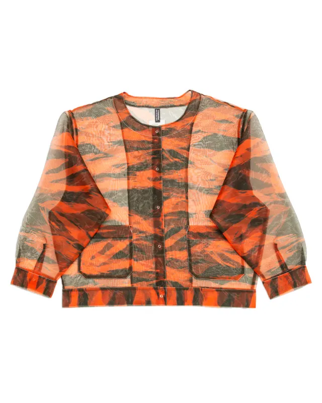 Mohom Shirt - Orange Print sold by Standard and Strange