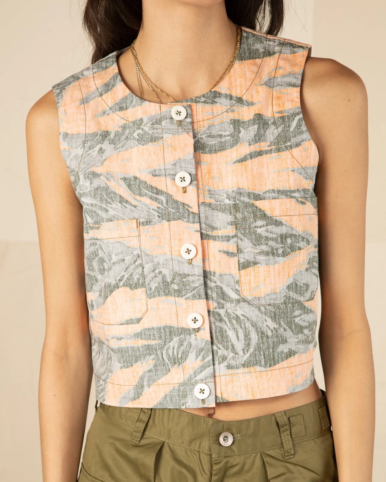 Naa Shirt - Orange Print sold by Standard and Strange product image thumbnail 4