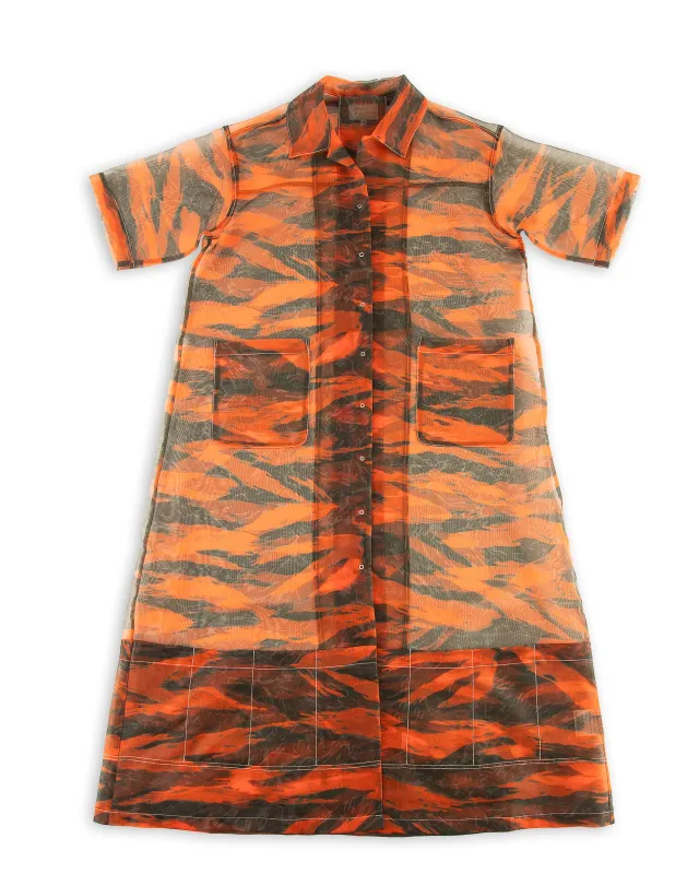 Garden Dress - Orange Print sold by Standard and Strange
