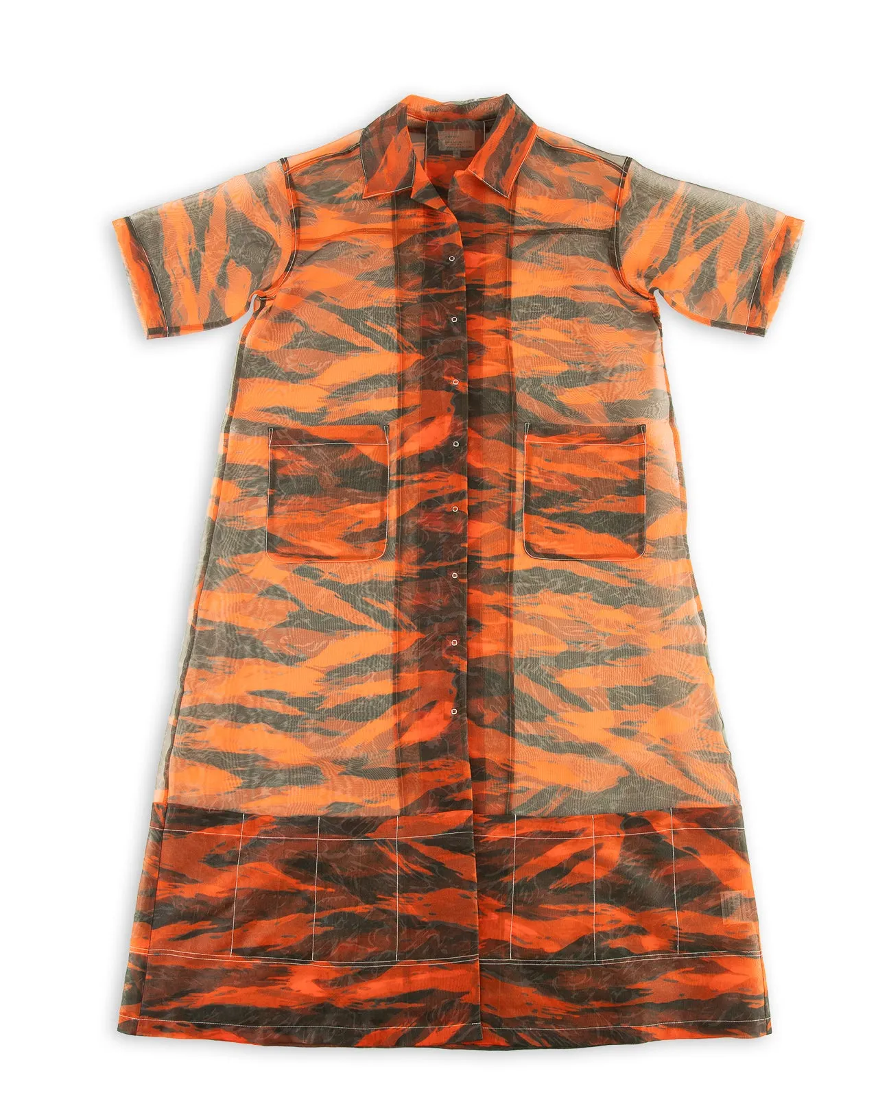 Garden Dress - Orange Print sold by Standard and Strange