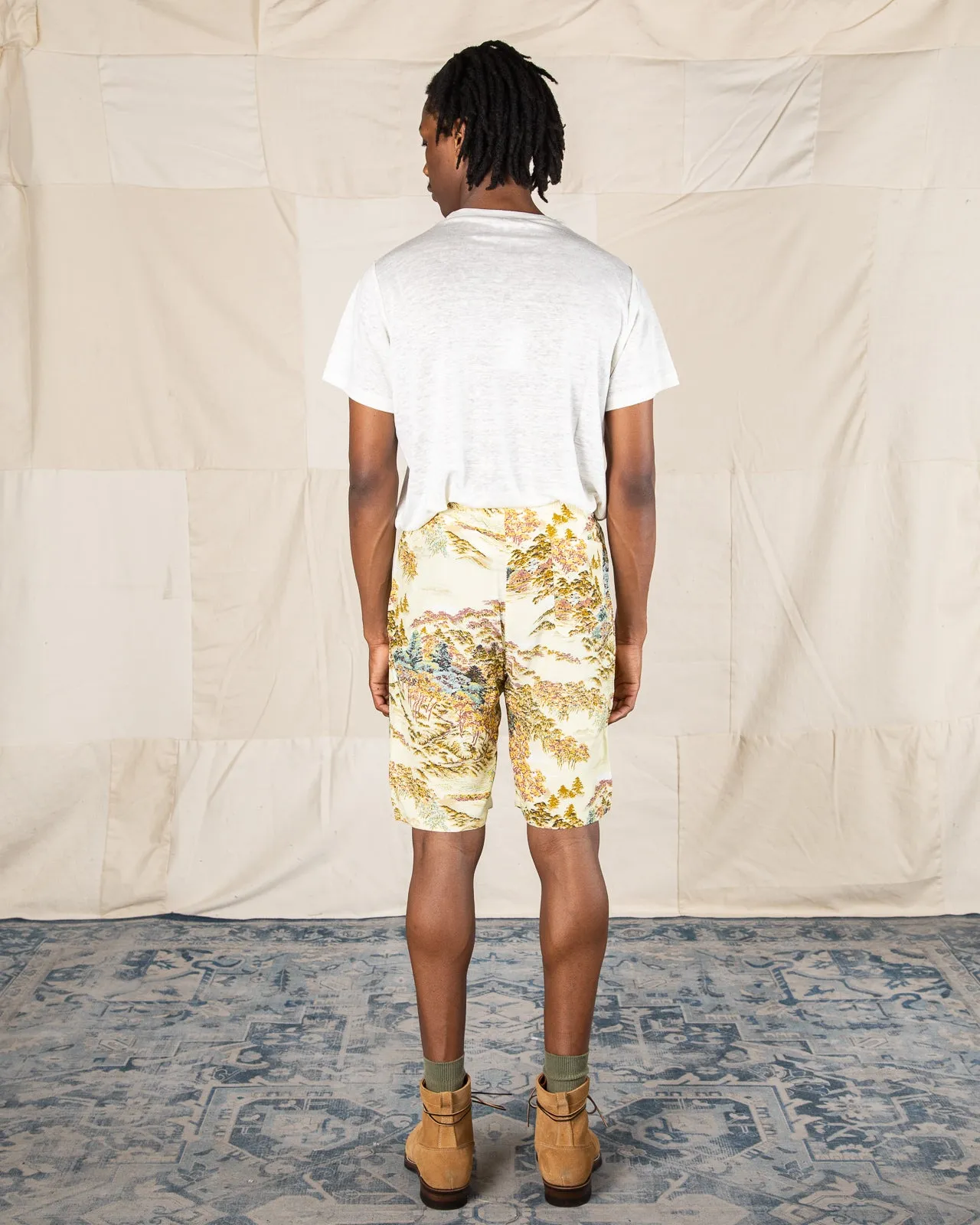 Hawaiian Shorts - Yellow sold by Standard and Strange product image thumbnail 5