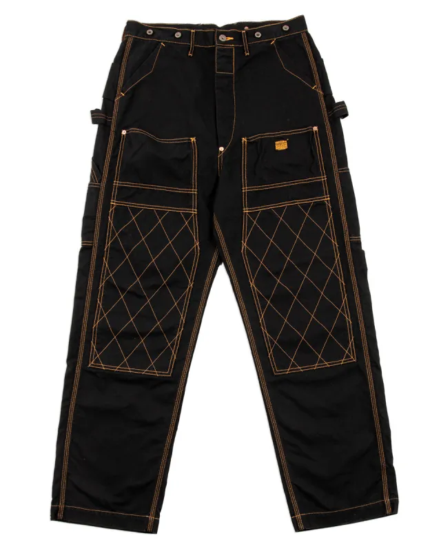 Light Canvas LUMBER Pants - Black made by Kapital