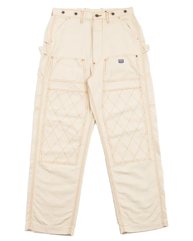 Light Canvas LUMBER Pants - Ecru sold by Standard and Strange