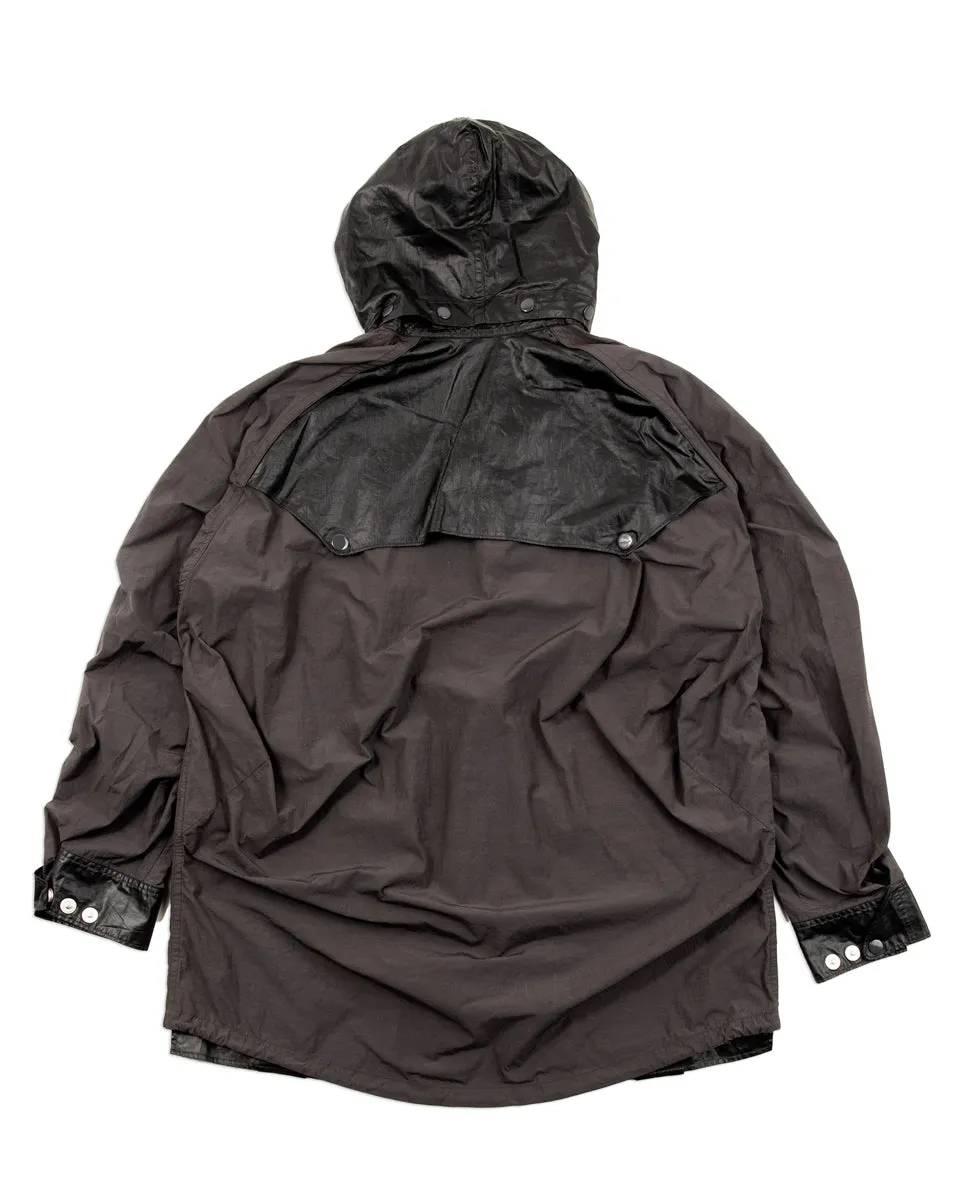Hybrid Parka - Charcoal Japanese Shrunk Nylon sold by Standard and Strange product image thumbnail 2