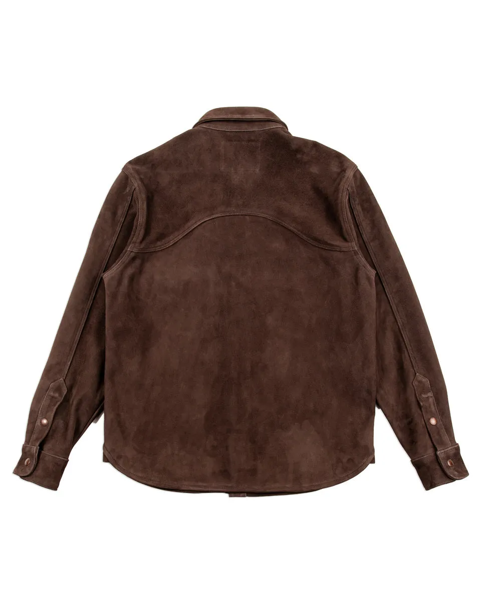 Packard Western Shirt - Chocolate Goatskin sold by Standard and Strange product image thumbnail 2